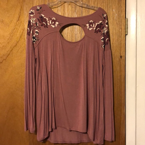 Maurices Tops - Open neck blouse